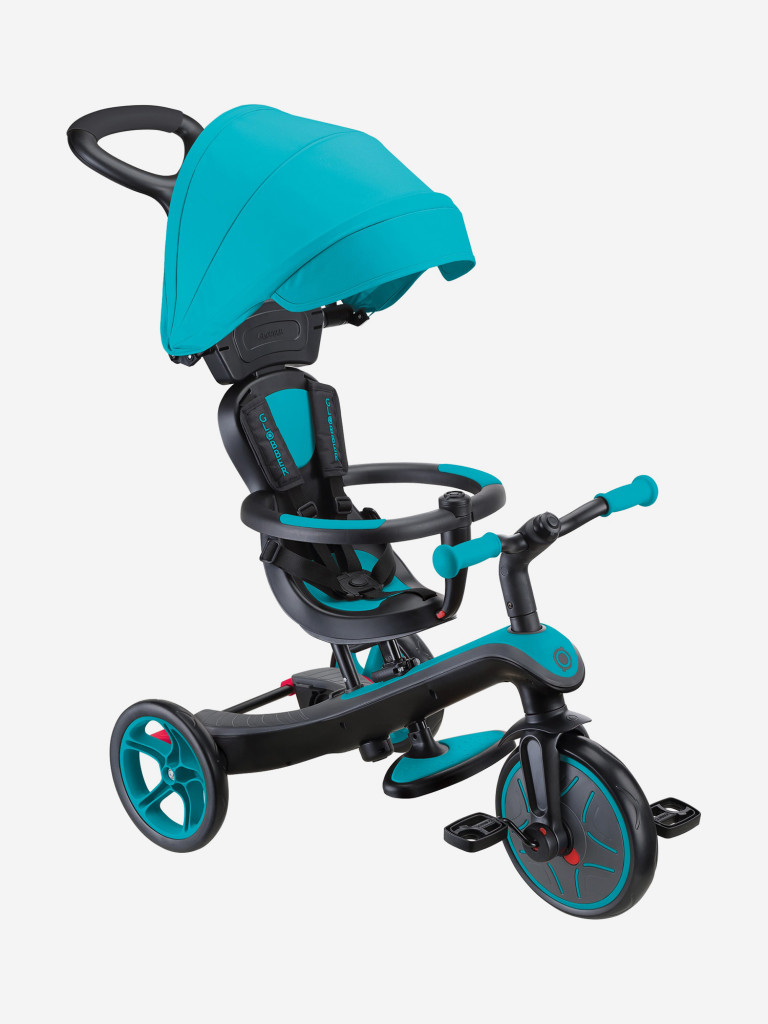 Трехколесный велосипед-беговел Globber TRIKE EXPLORER (4в1)