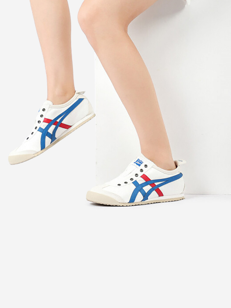 Кроссовки Onitsuka Tiger Mexico 66 Slip-On Tricolor