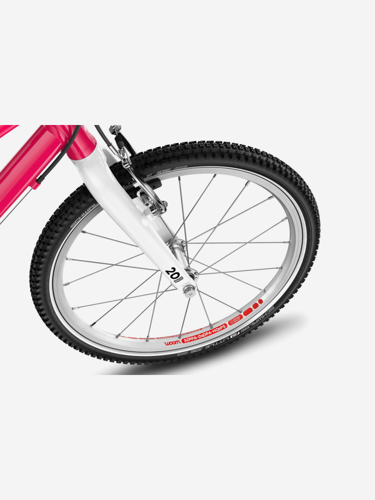 Велосипед детский Woom go 4 hot pink 20"