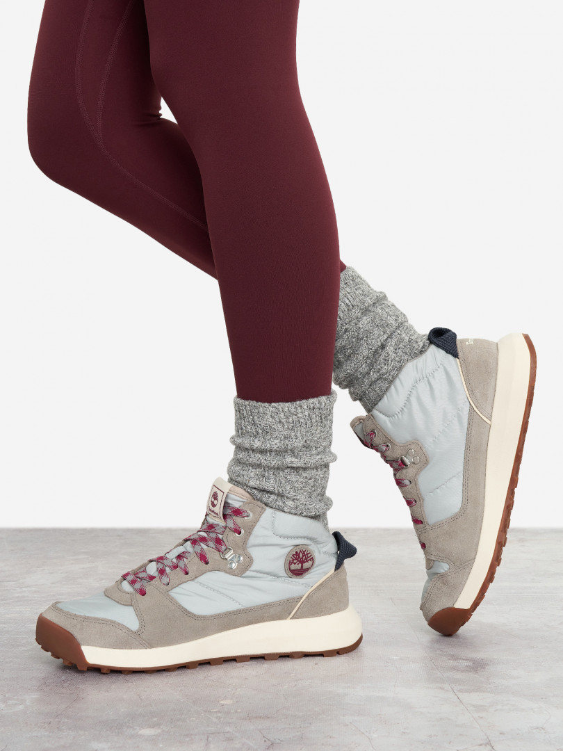 фото Ботинки женские timberland retro swift, серый