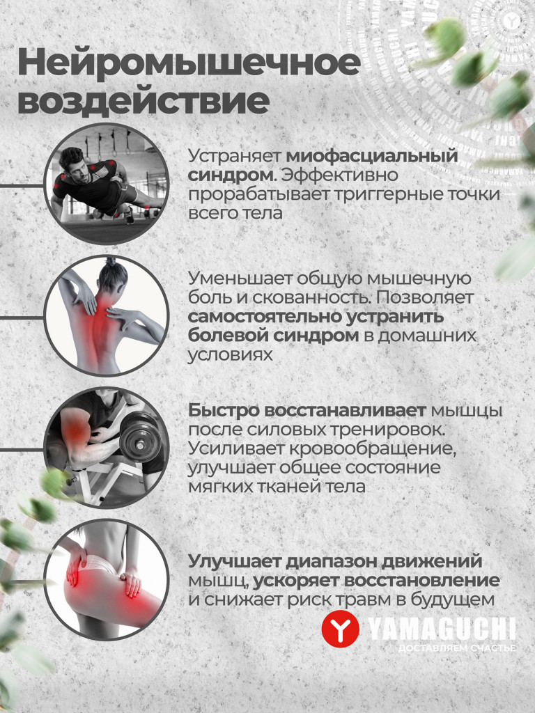 Перкуссионный массажер для тела Therapy Massage Gun