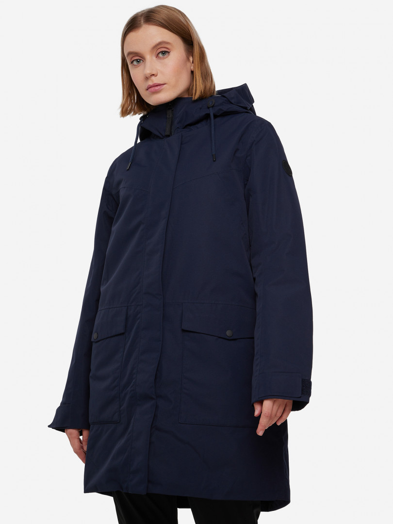 фото Парка женская icepeak alpena, синий