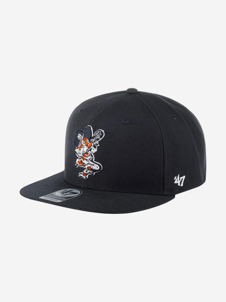 Бейсболка с прямым козырьком 47 BRAND BCPTN-NSHOT09WBP Detroit Tigers MLB (синий)