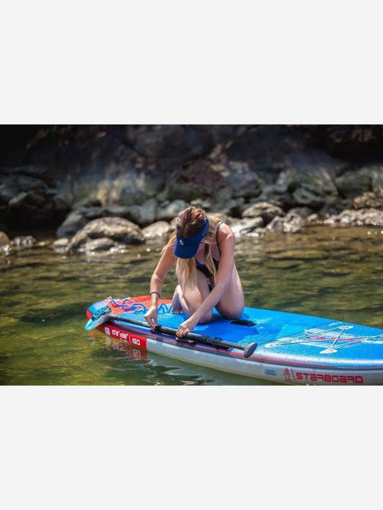 Сапборд надувной двухслойный Starboard iGO Deluxe Sc 10.8х33х6, 325x84x15 см