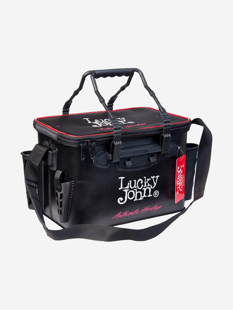 Сумка рыболовная с держателем для удилищ Lucky John EVA 360х230х250