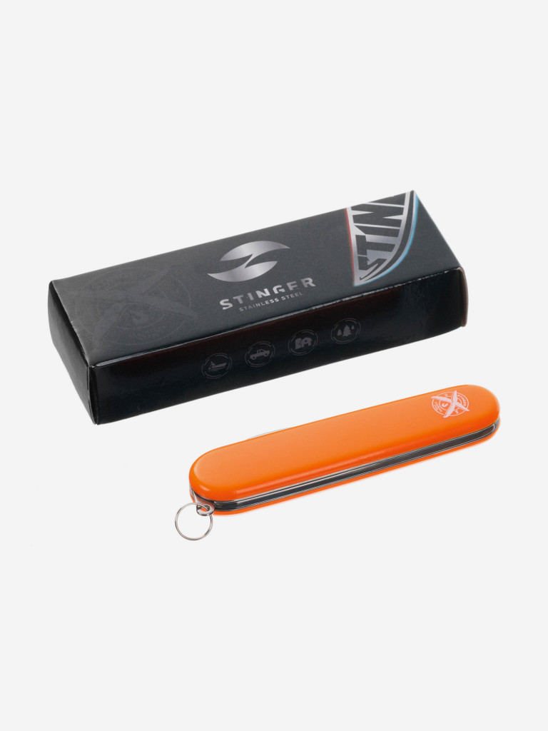 Нож перочинный STINGER, 90 мм, 2 функции