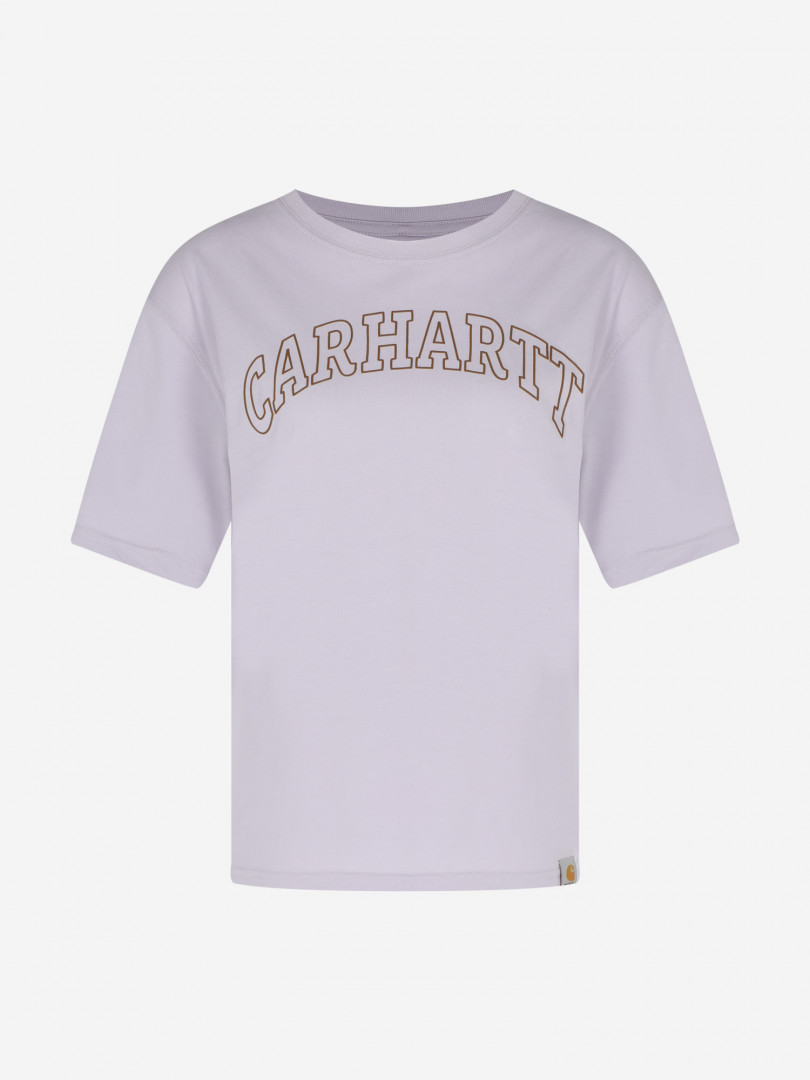 фото Футболка женская carhartt, фиолетовый