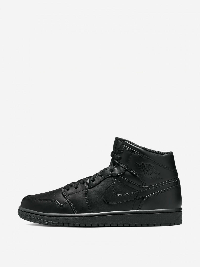 Кеды мужские Nike Air Jordan 1 Mid, Черный