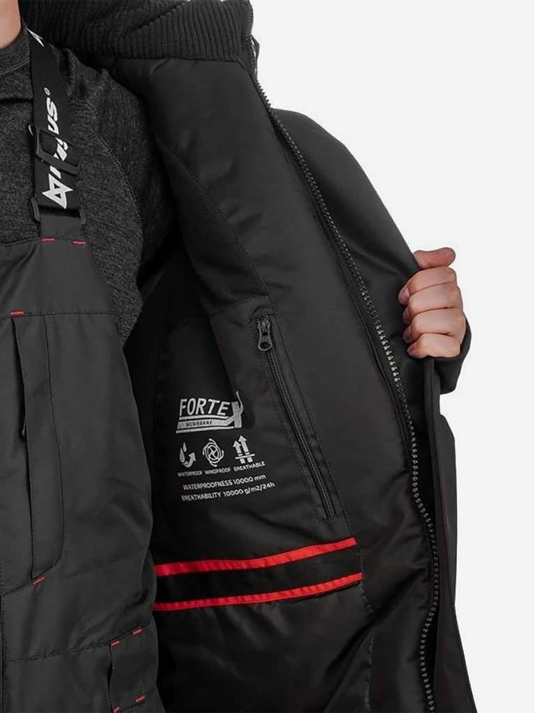 Костюм зимний NISUS CASTOR (куртка+полукомбинезон) для рыбалки и охоты