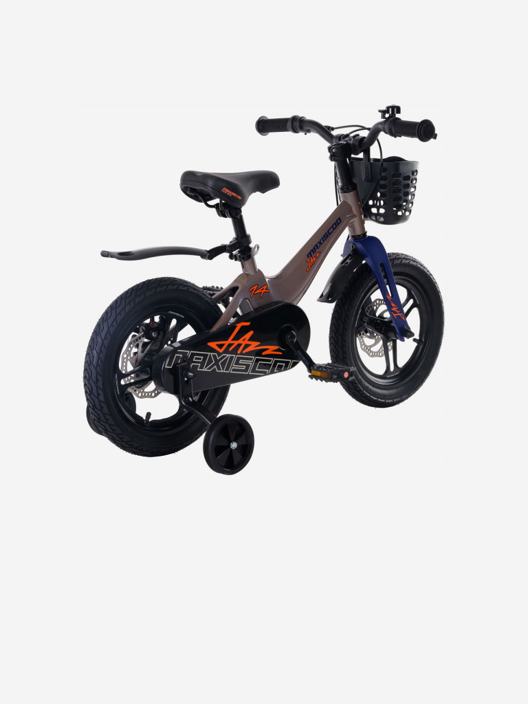 Велосипед Детский Maxiscoo JAZZ Pro 14'' Серый Жемчуг (2024)