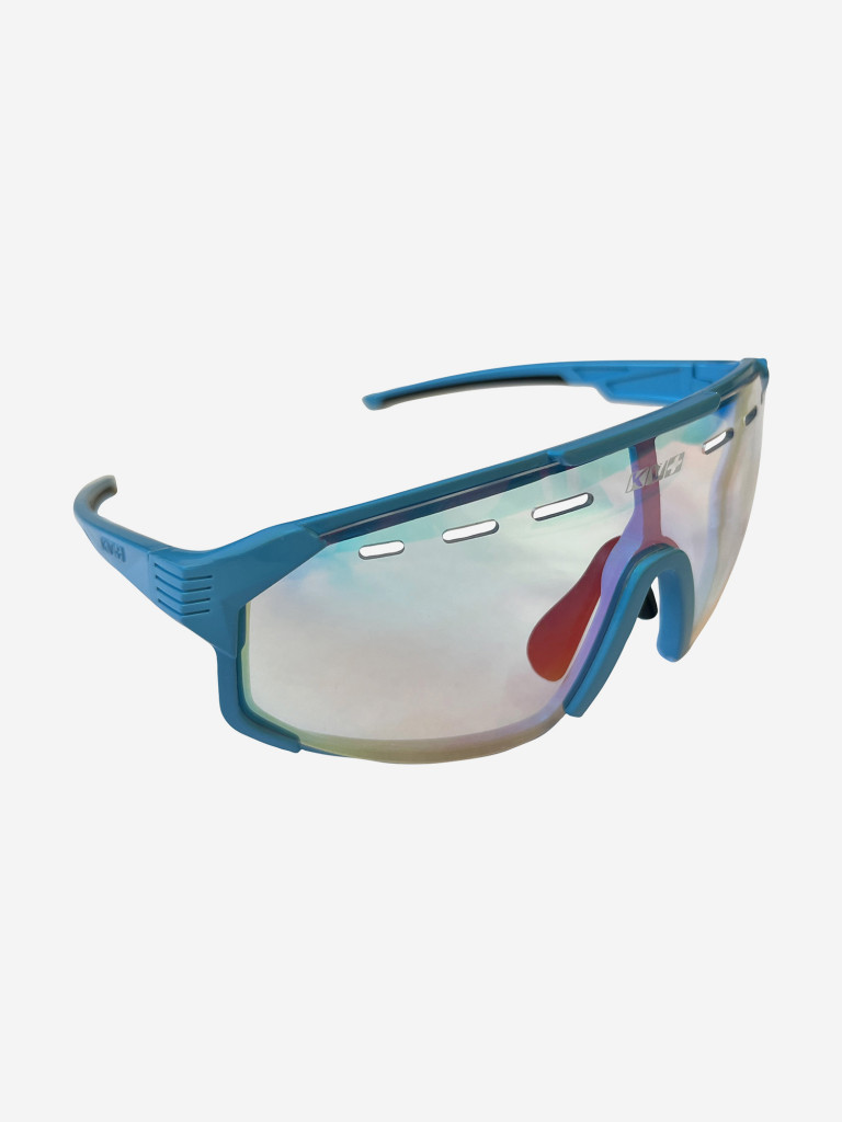Очки спортивные KV+ ALPHA glasses blue, (2 lenses: category 3 / category 0)