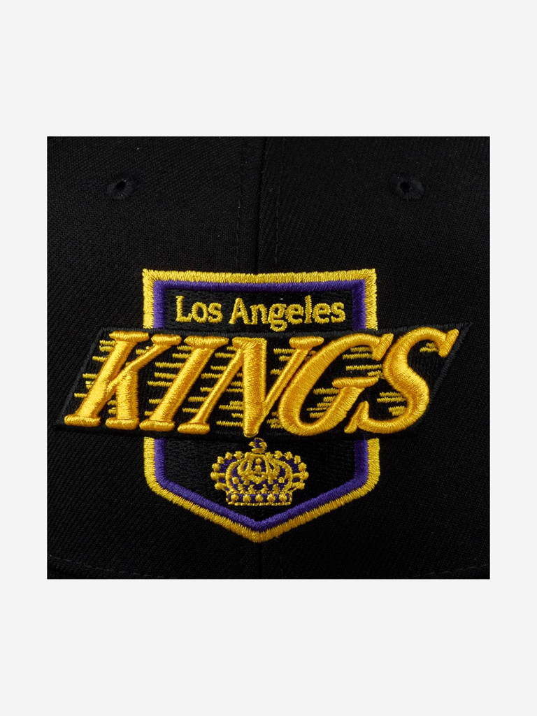 Бейсболка с прямым козырьком MITCHELL NESS 6HSSDX22015-LAKBLCK Los Angeles Kings NHL (черный)
