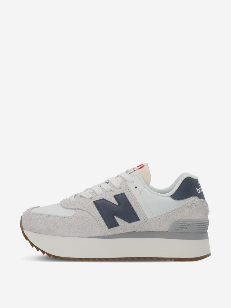 фото Кроссовки женские new balance 574, бежевый