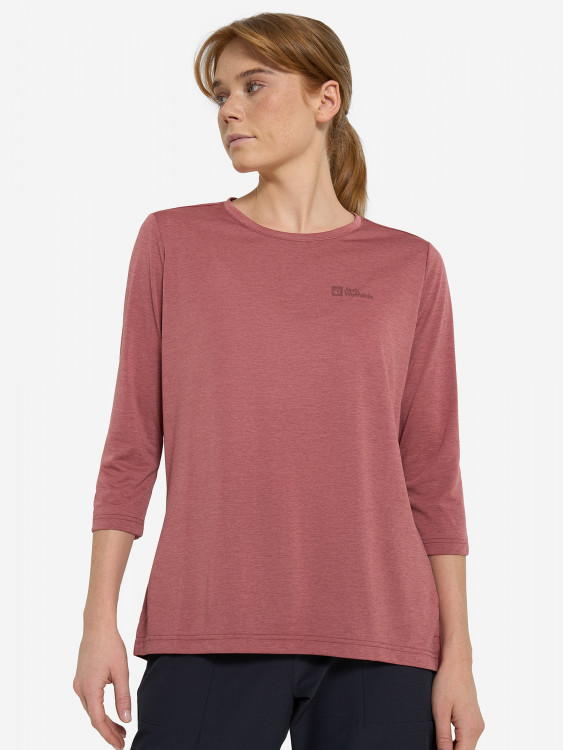Лонгслив женский Jack Wolfskin Crosstrail