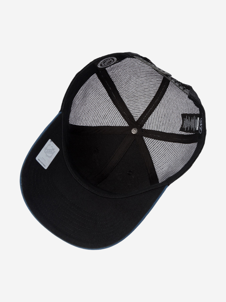 Бейсболка с сеточкой 47 BRAND H-DWODM06CTP-BK Edmonton Oilers NHL