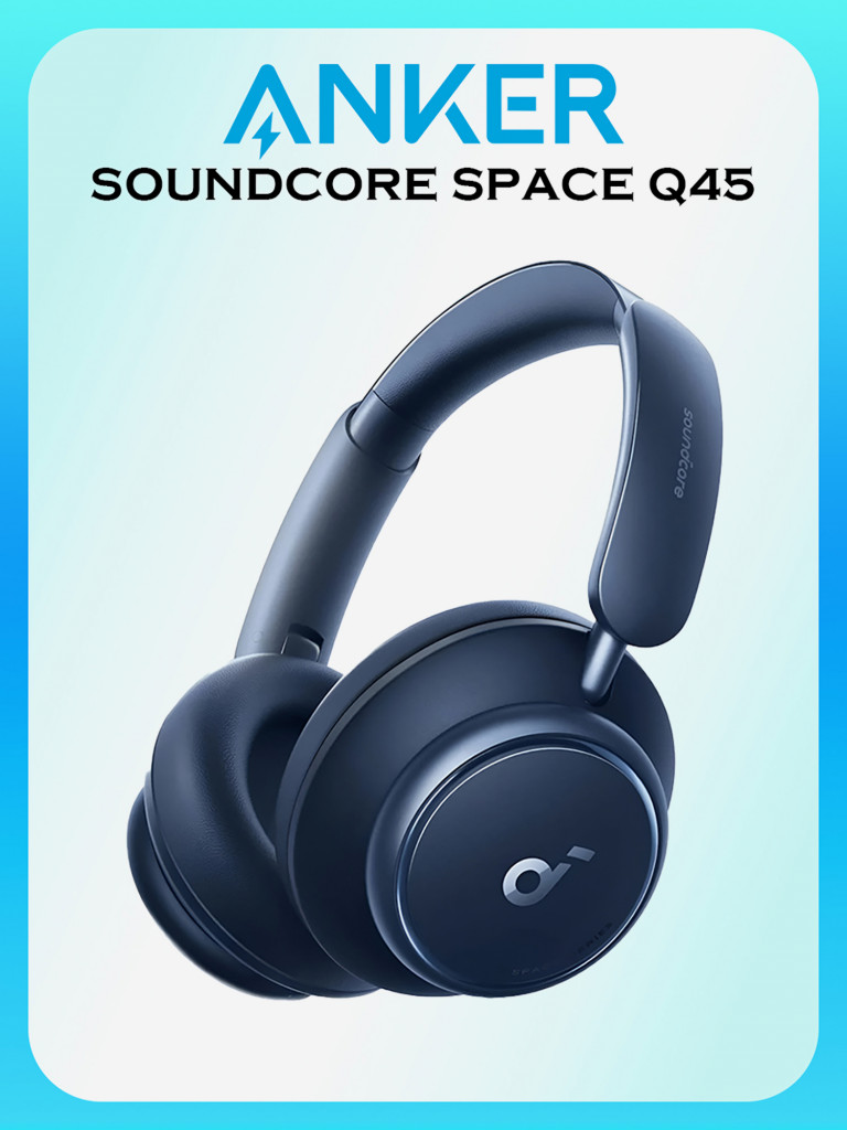Беспроводные наушники ANKER Soundcore Q45, синие