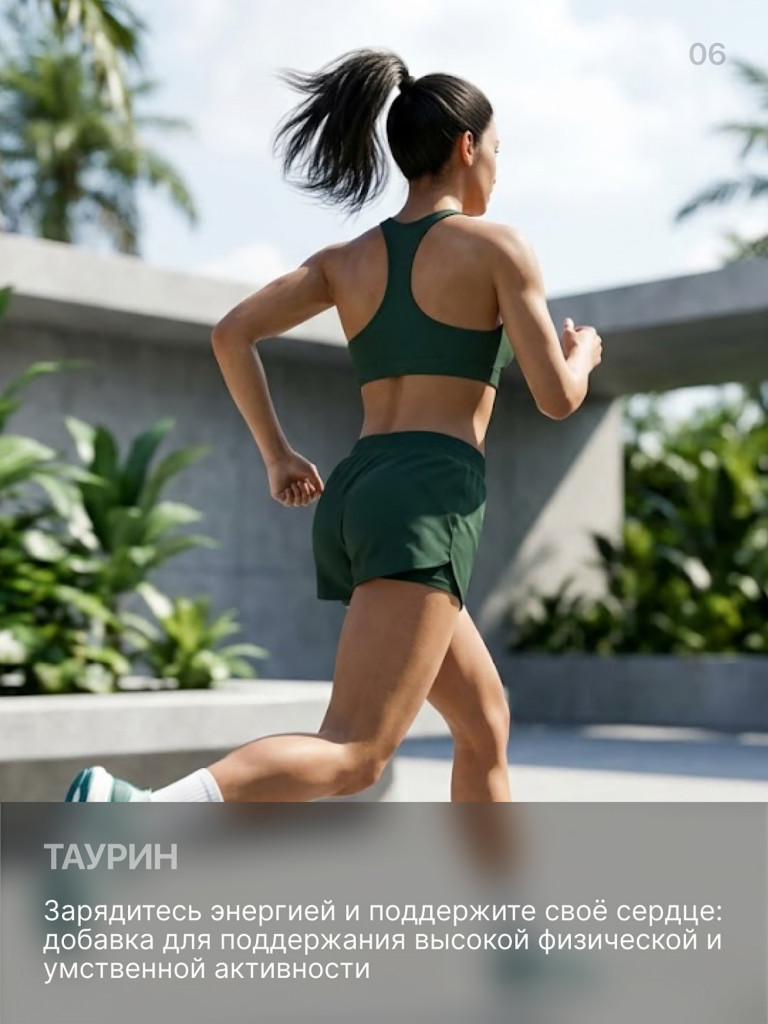 Таурин NATURI, 240 капсул