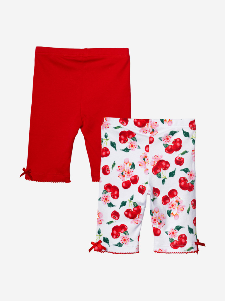 Легинсы укороченные, 2 пары в комплекте PlayToday