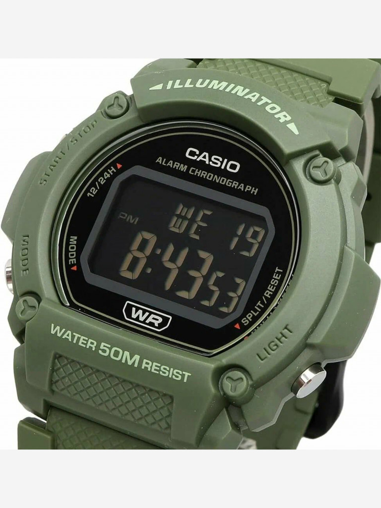 Наручные часы CASIO W-219HC-3B
