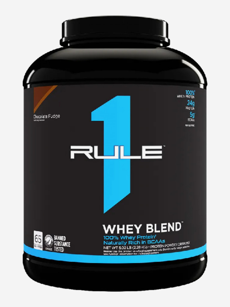 Протеин Rule 1 Whey Blend, 2380 г, Шоколадная помадка