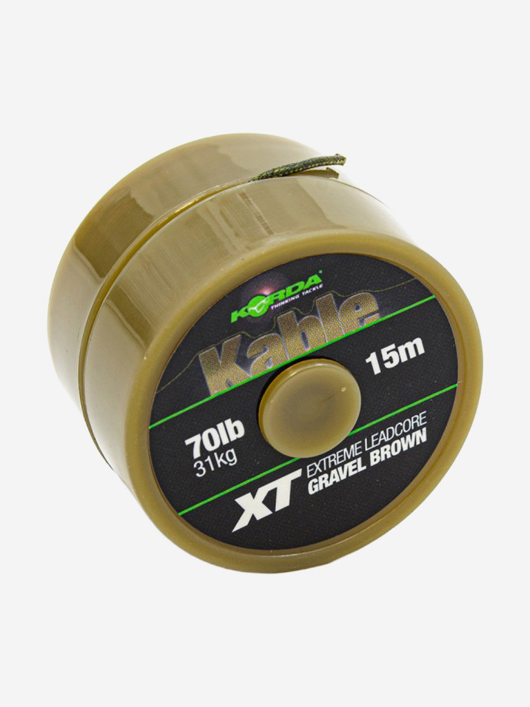 Лидкор KORDA Kable XT Extreme Leadcore 15м 70lb Brown