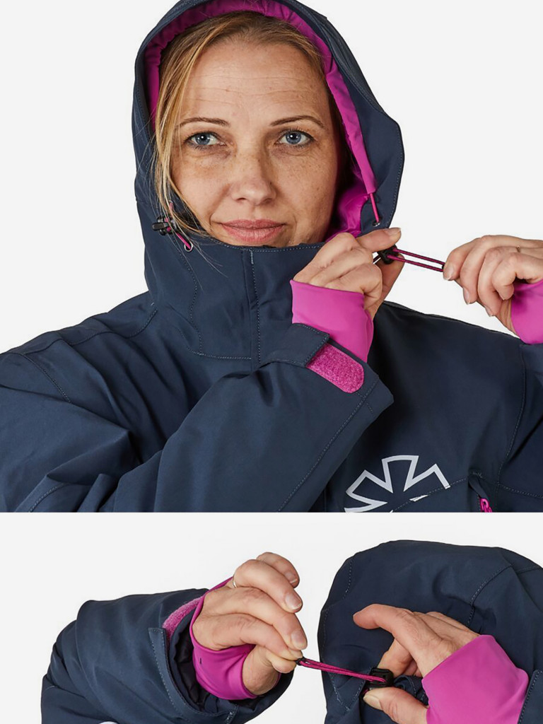 Куртка зимняя женская Norfin Women NORDIC для рыбалки и охоты