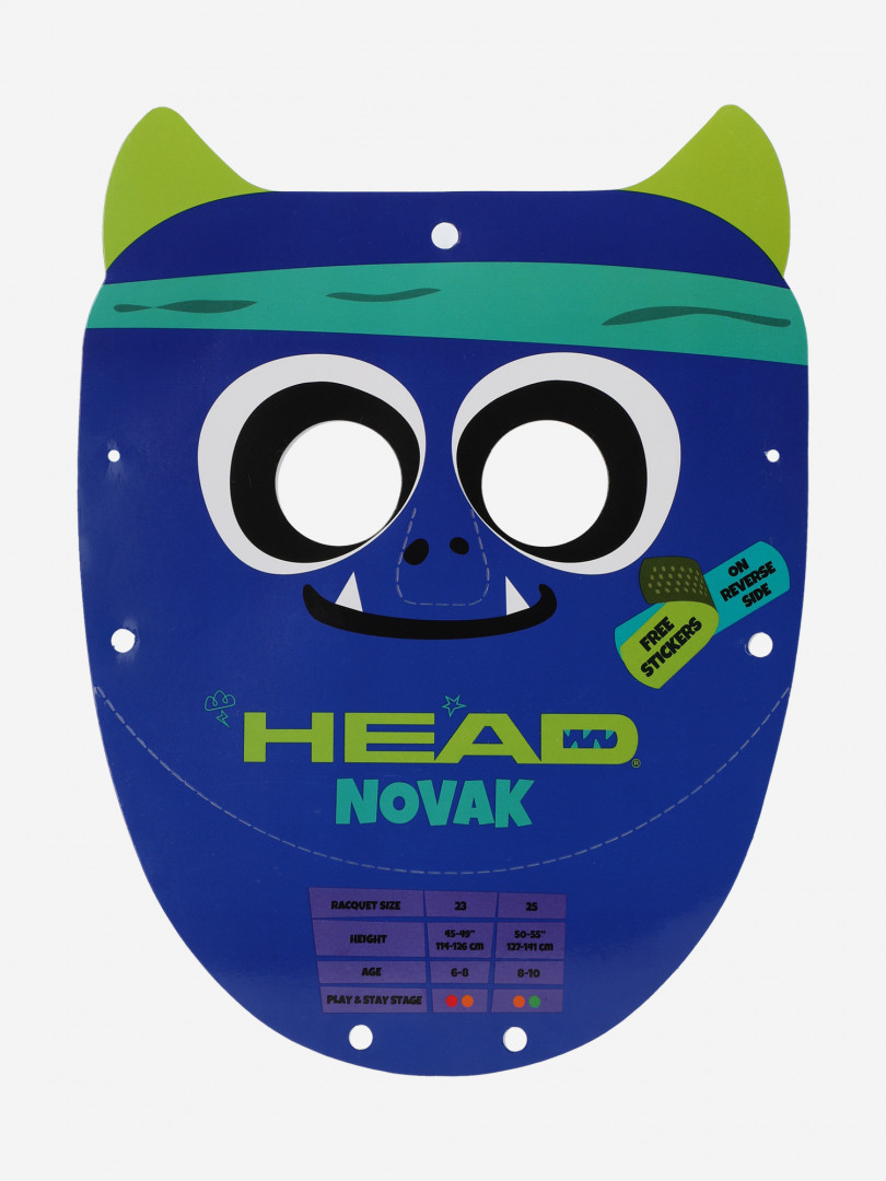 Ракетка для большого тенниса детская Head Novak 21" 31330880299 Синий, фото 4