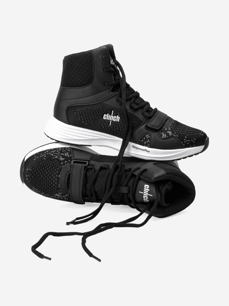 Боксерки Clinch Training черно-белые