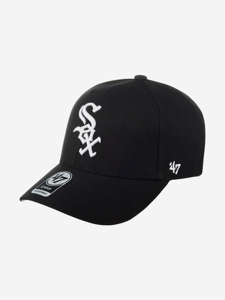 Бейсболка 47 BRAND B-MVP06WBV-HM Chicago White Sox MLB (черный)