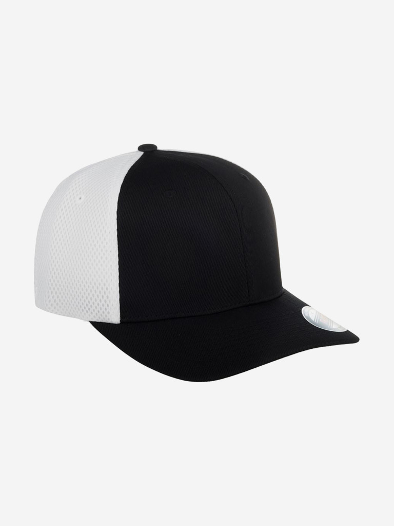 Бейсболка с сеточкой FLEXFIT 6533T (черный)