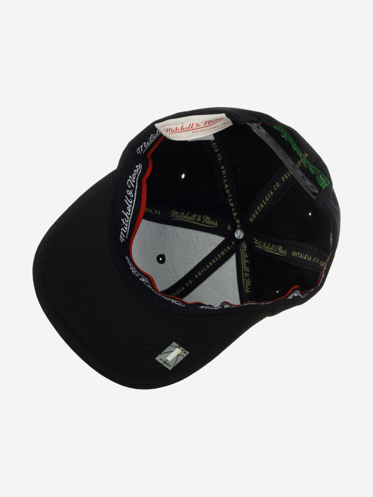 Бейсболка MITCHELL NESS HHSSINTL1245-BCEBLCK Boston Celtics NBA