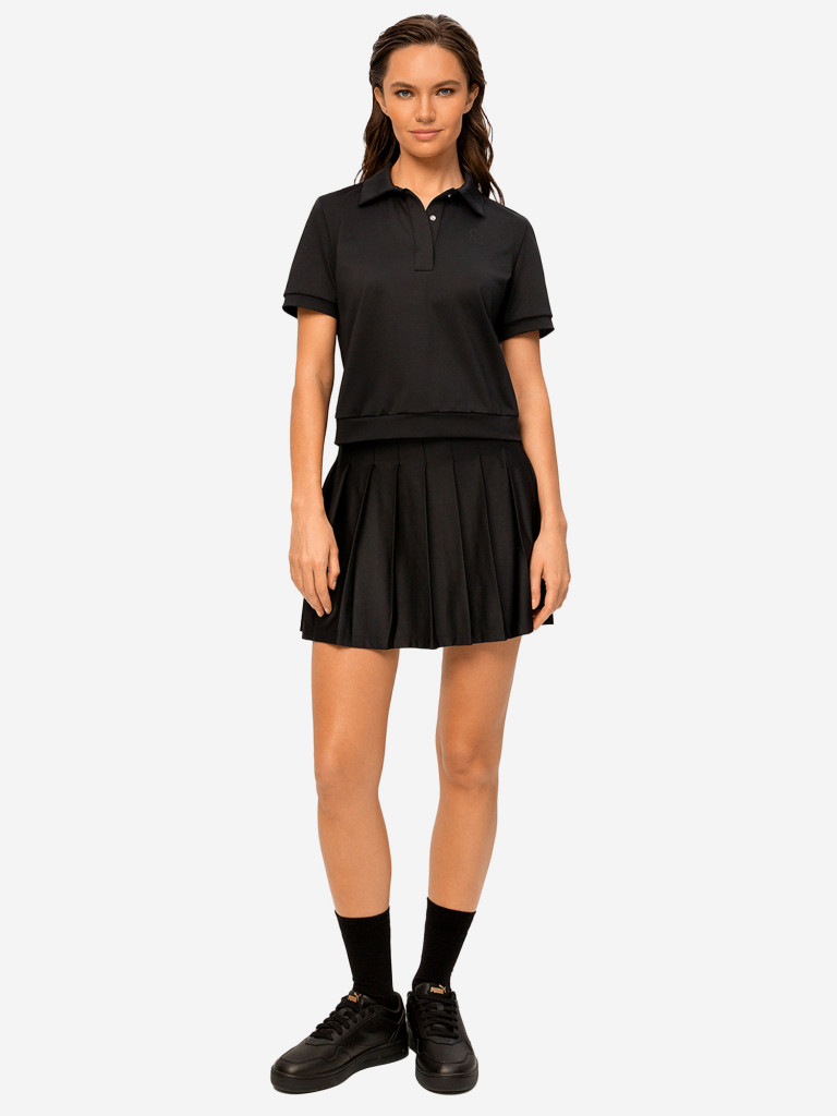 Поло женское RAQUETA SPORT High-grade, Total Black