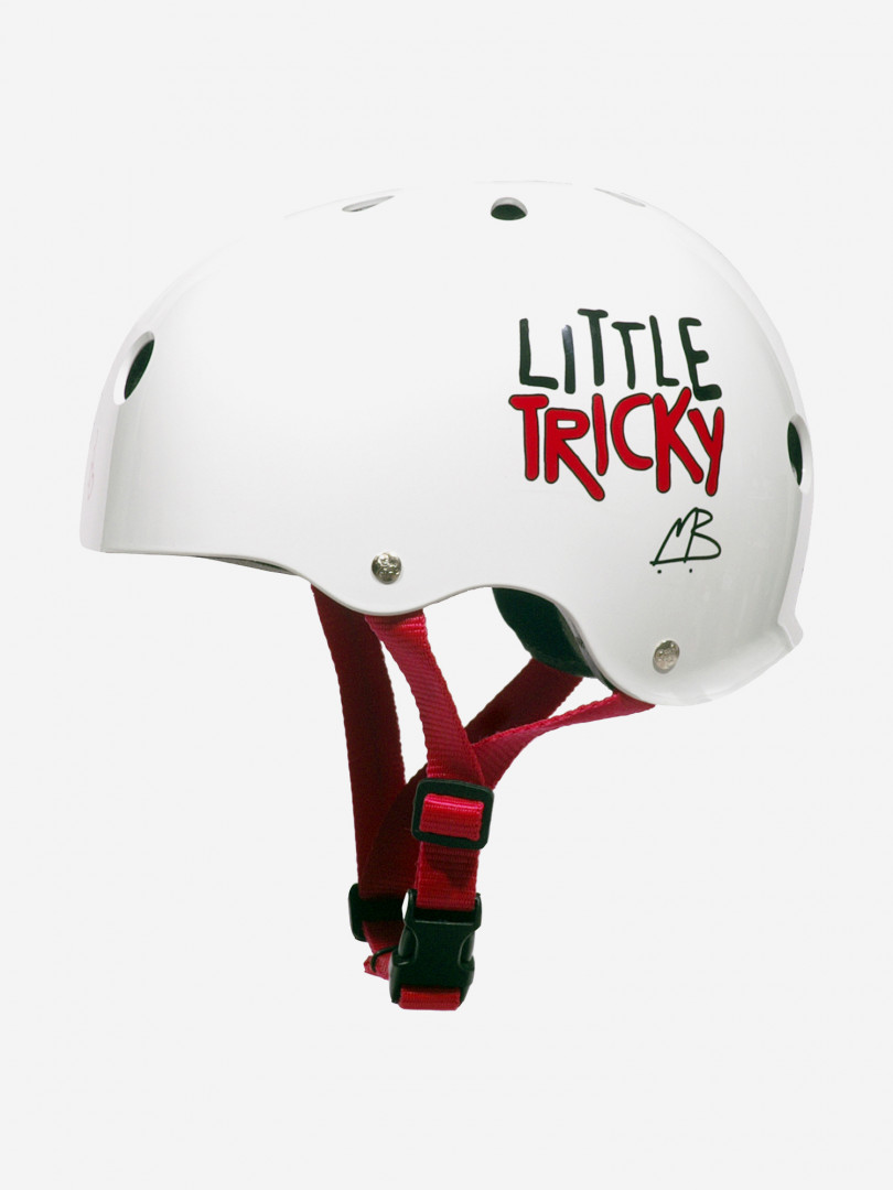 Шлем детский Triple Eight Little Tricky Dual Certified, Белый