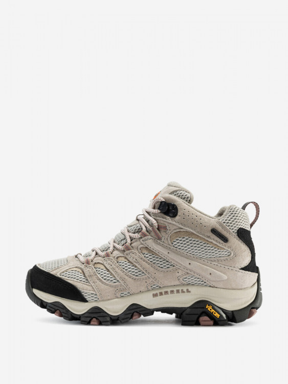 Кроссовки Merrell MOAB 3 Anti-Slip Wear-Resistant Waterproof And Breathable Low-Top Trekking Shoes Women's Gray Brown Black