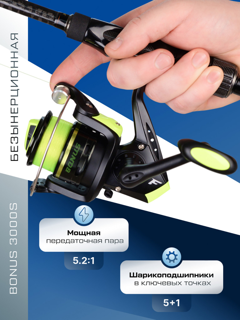 Катушкa FLAGMAN спиннинговая Invento 2500