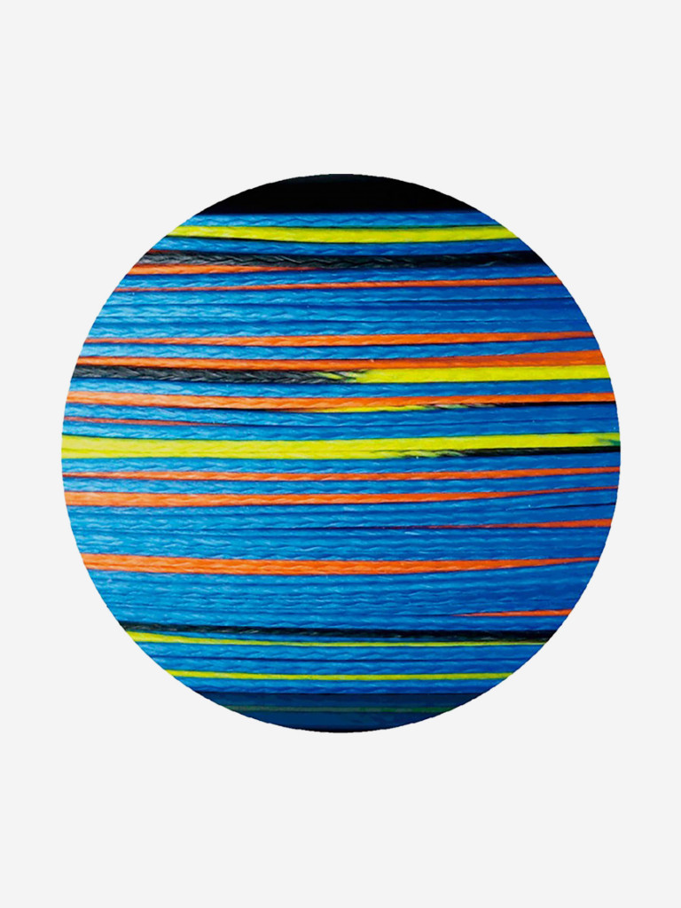 Шнур OWNER Kizuna X8 Broad PE multi color 10м 300м 0,13мм 6,7кг