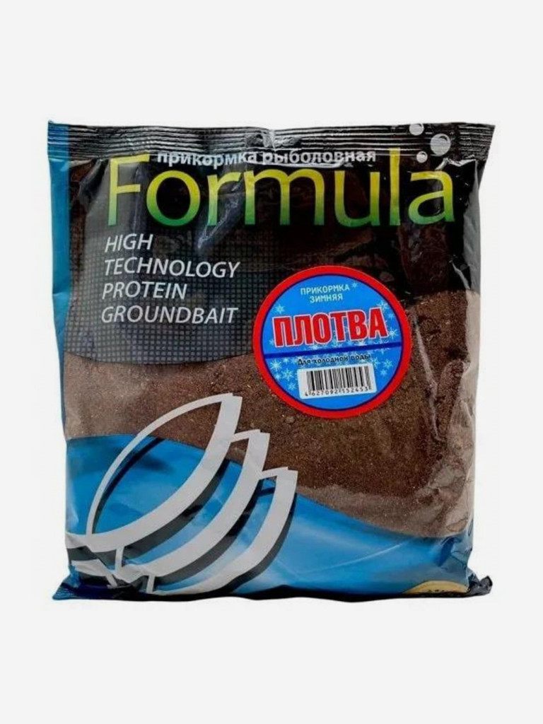 Прикормка зимняя ALLVEGA "Formula Winter" 0,5кг (ПЛОТВА) 5 пакетов по 0,5 кг