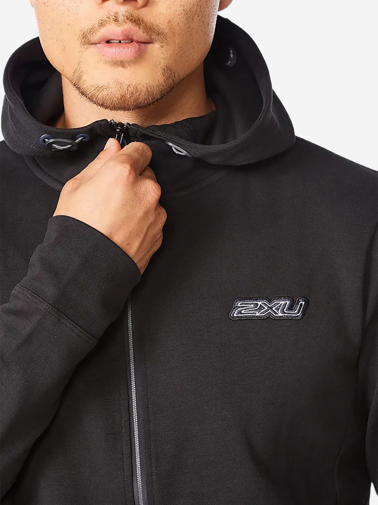 Худи 2XU Commute Full Zip Hoodie Black