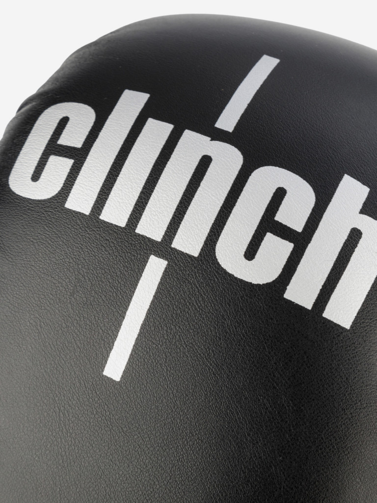 Перчатки боксерские Clinch Aero 2.0 черно-серебристые