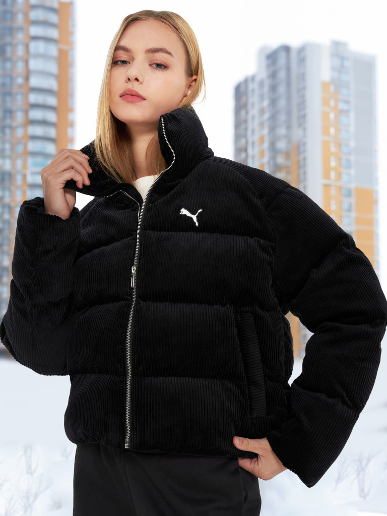 Пуховик женский PUMA Wardrobe Ess Corduroy