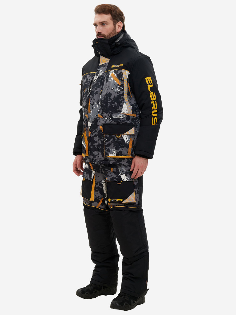 Костюм мужской Huntsman Elbrus, зимний из мембранной ткани, для охоты и рыбалки