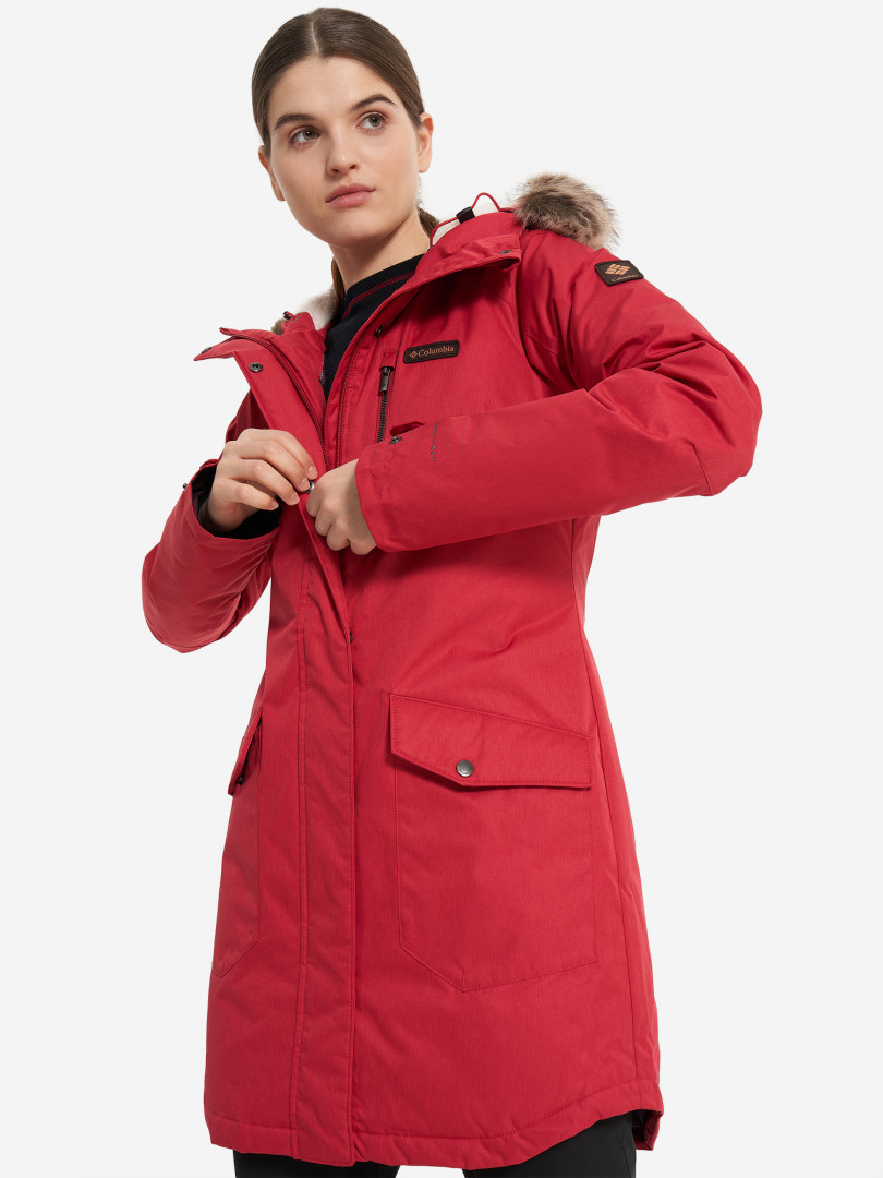 Куртка утепленная женская Columbia Suttle Mountain Long Insulated Jacket 30954540299 Красный, размер 42,46,44,50,48, фото 1