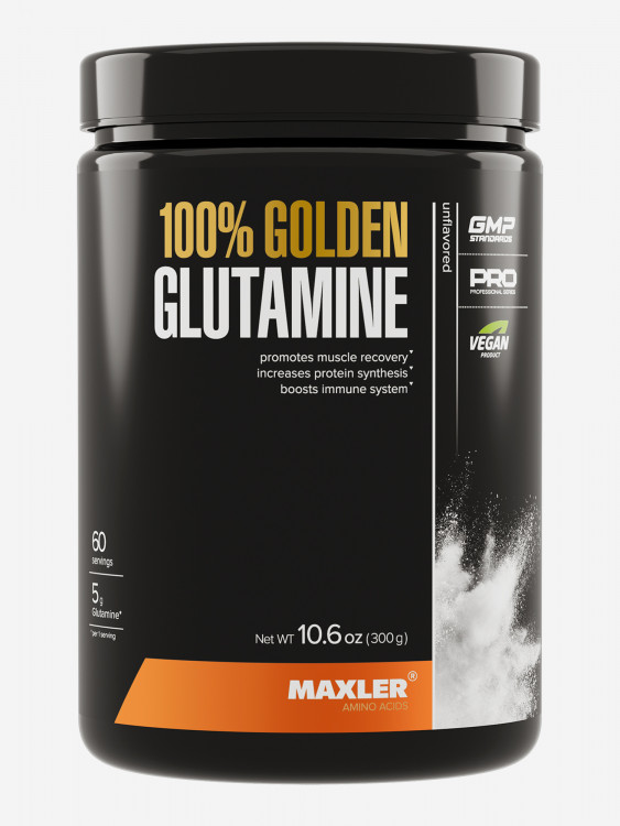 Аминокислота Л-глютамин Maxler для восстановления, порошок, 300 г
