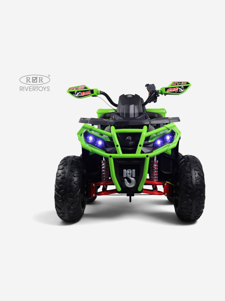 Детский электроквадроцикл RIVERTOYS Z111ZZ зеленый