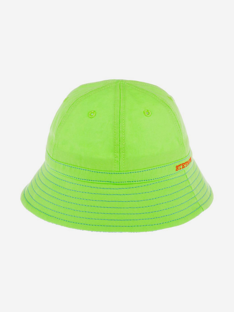 Панама STETSON 1891101 BUCKET COTTON LINEN (зеленый)