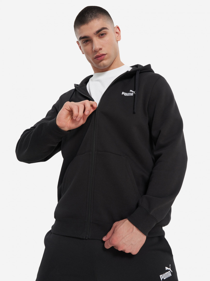 фото Толстовка мужская puma ess no. 1 logo, черный