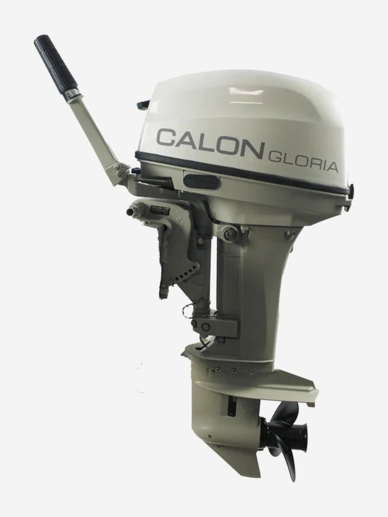 Лодочный мотор двухтактный CALON GLORIA T9.9BS MAX (20л.с.) Белый