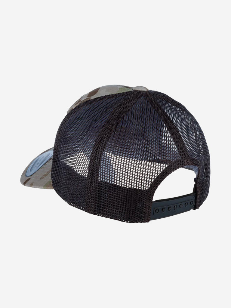 Бейсболка с сеточкой FLEXFIT 6606MC (оливковый)