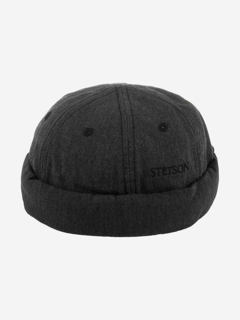 Шапка докер STETSON 8831103 DOCKER COTTON MELANGE (серый)