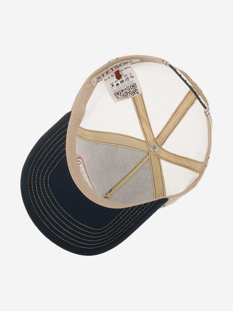 Бейсболка с сеточкой STETSON 7751196 TRUCKER CAP CHROME (синий)